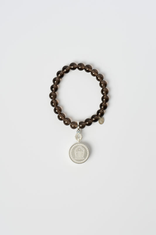 Eye of Abundance – Natural Obsidian Bracelet